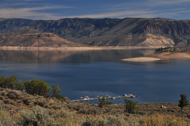 Fork Lake in the Curecanti Natl Rec Area